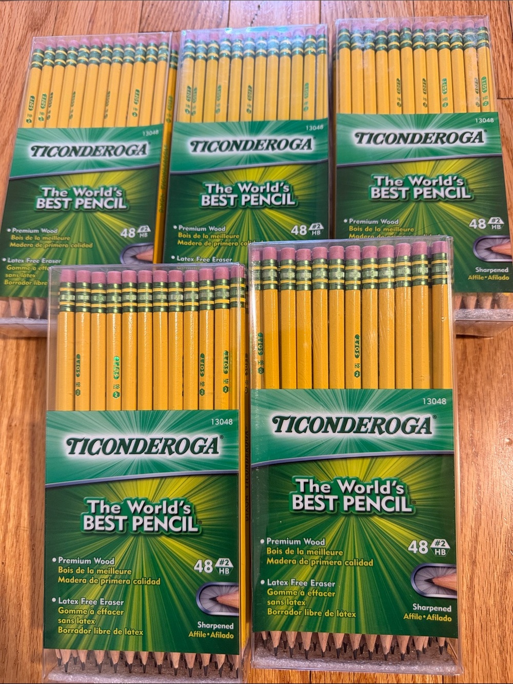 5pks Ticonderoga Pencils